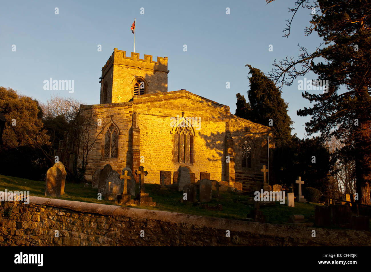 St. Mary and St. Peter`s Church, Weedon Lois, Northamptonshire, England